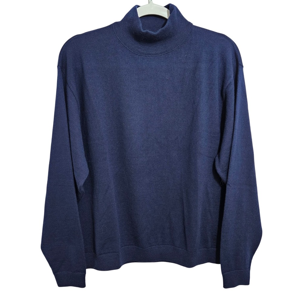 Pendleton Vintage 100% Virgin Wool Sweater 1960s Knit Minimalist Quiet Luxury L